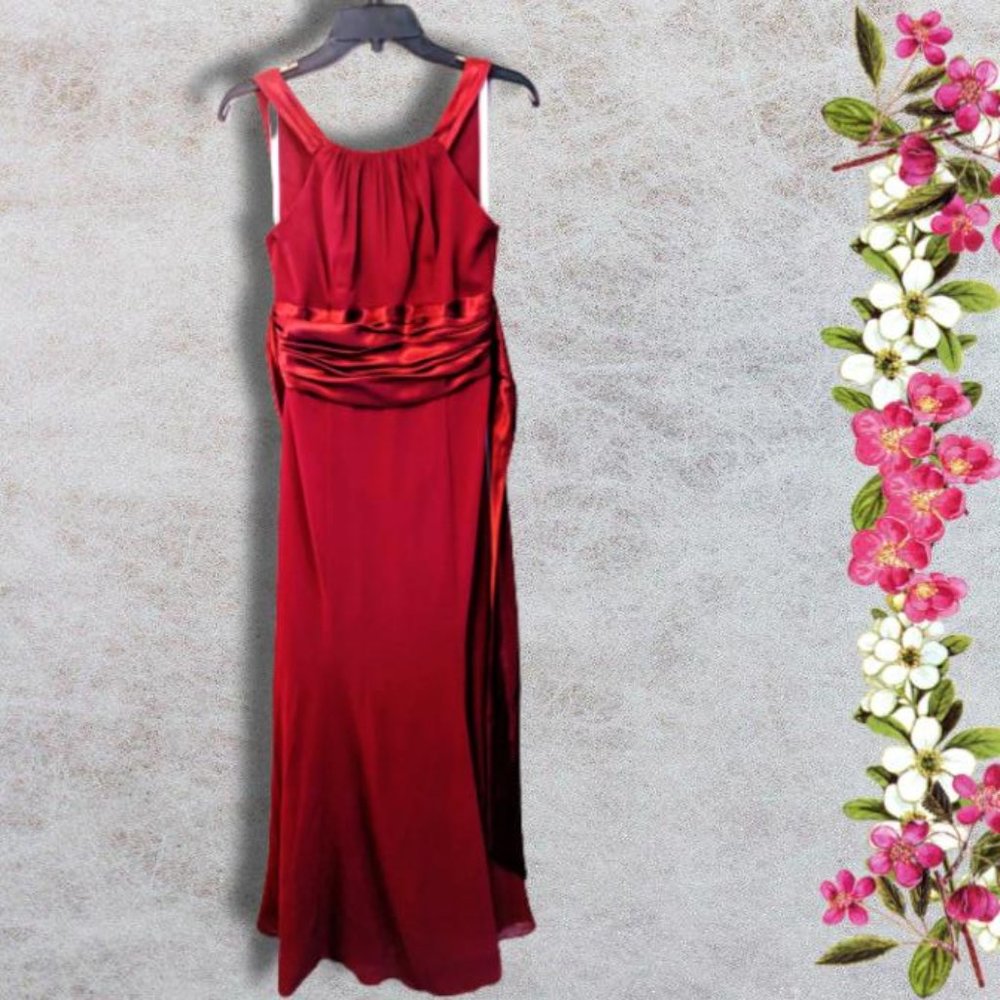 Bridesmaid Dress - David’s Bridal Apple Red